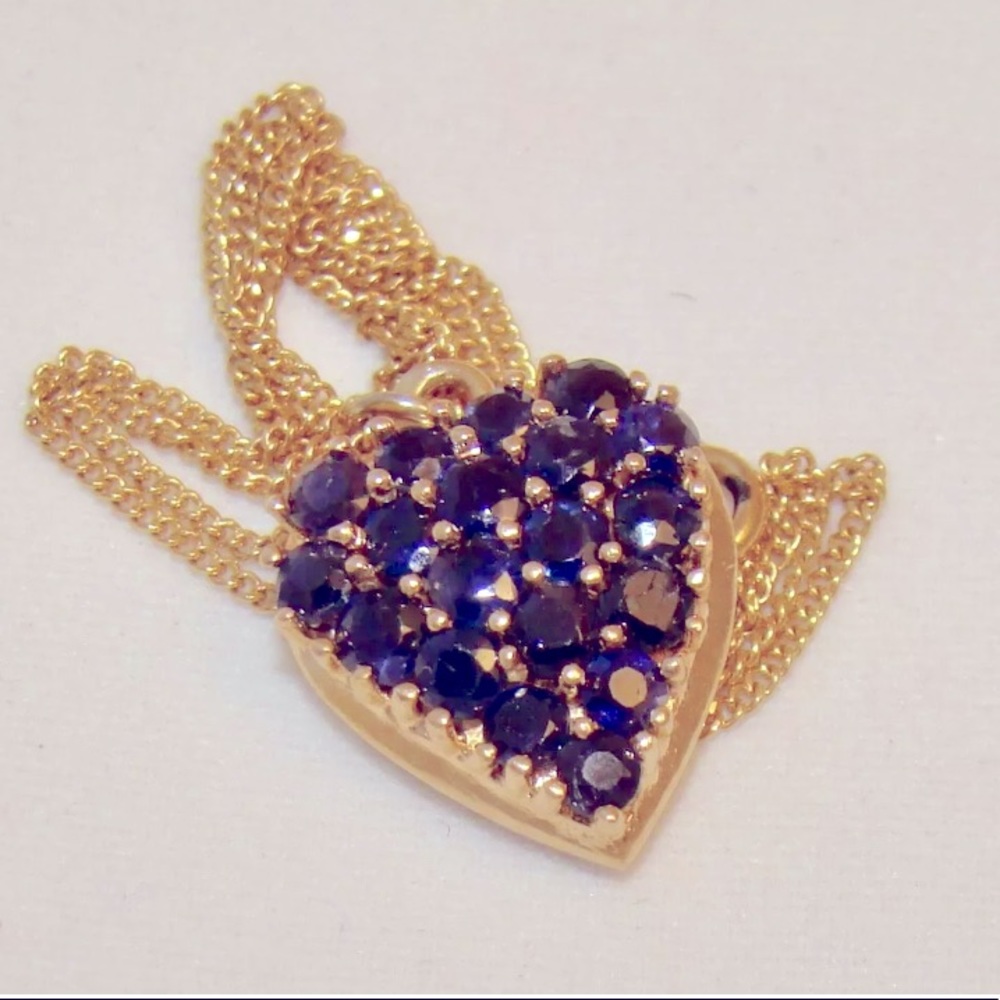 Solid 14k Gold Pendant and Chain